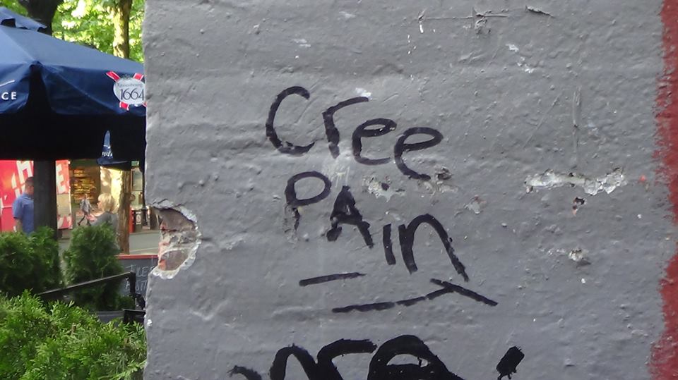 "cree pain"