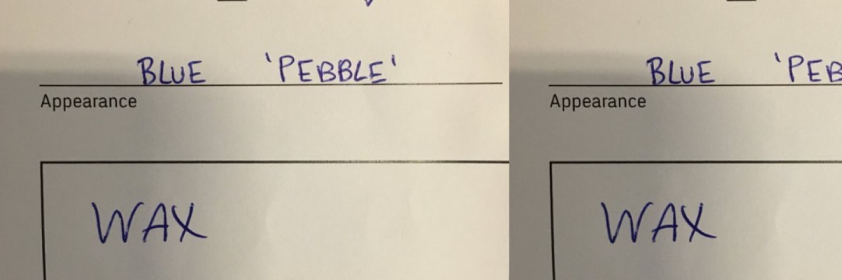a drug checking result: WAX no drugs found